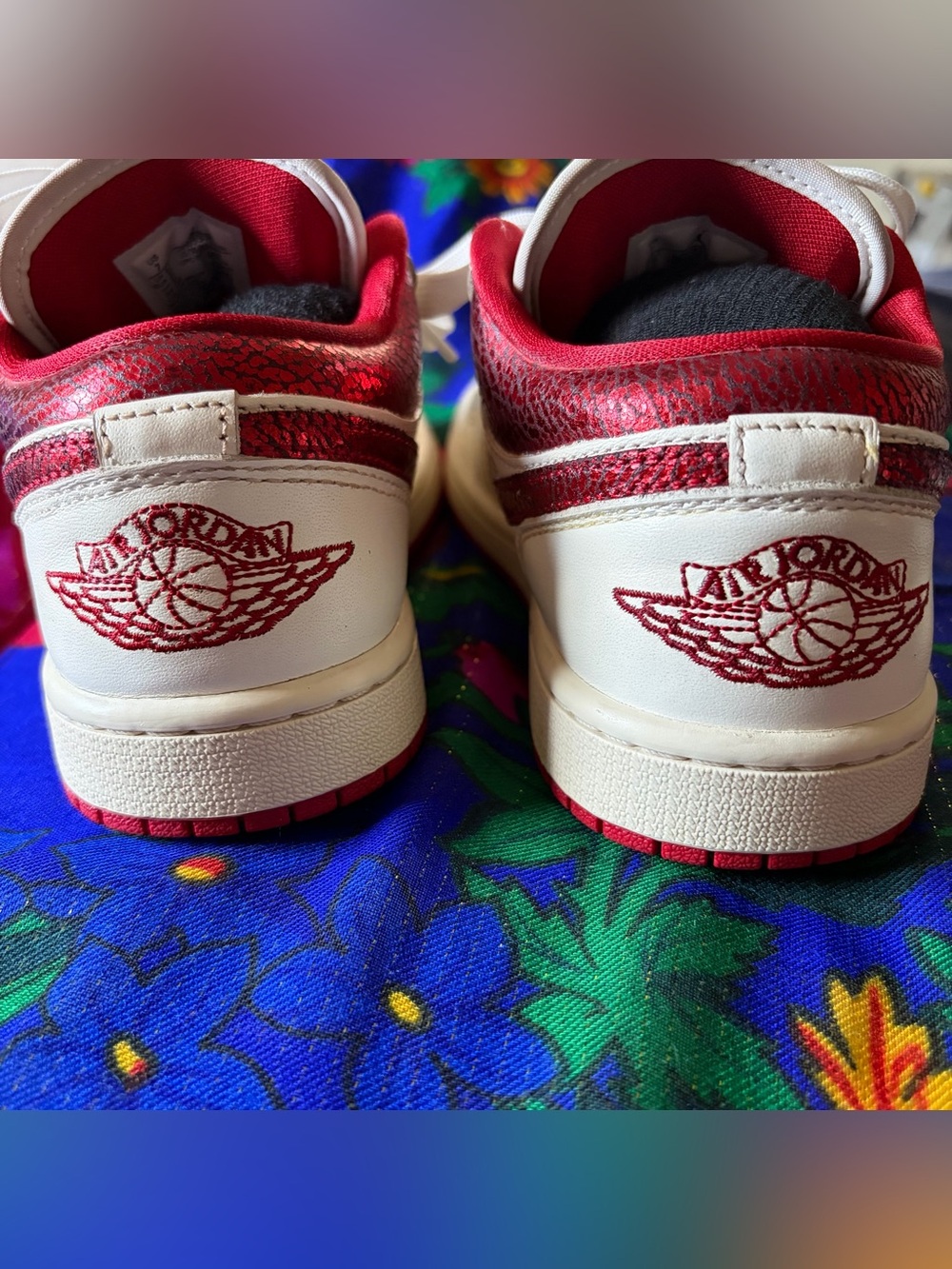 RED SNAKESKIN AIR JORDAN♥️ - Picture 5 of 7